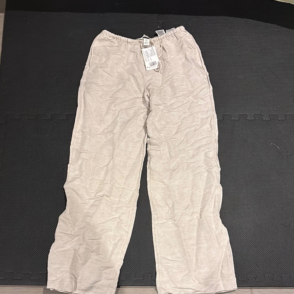 Casual Beige Pants